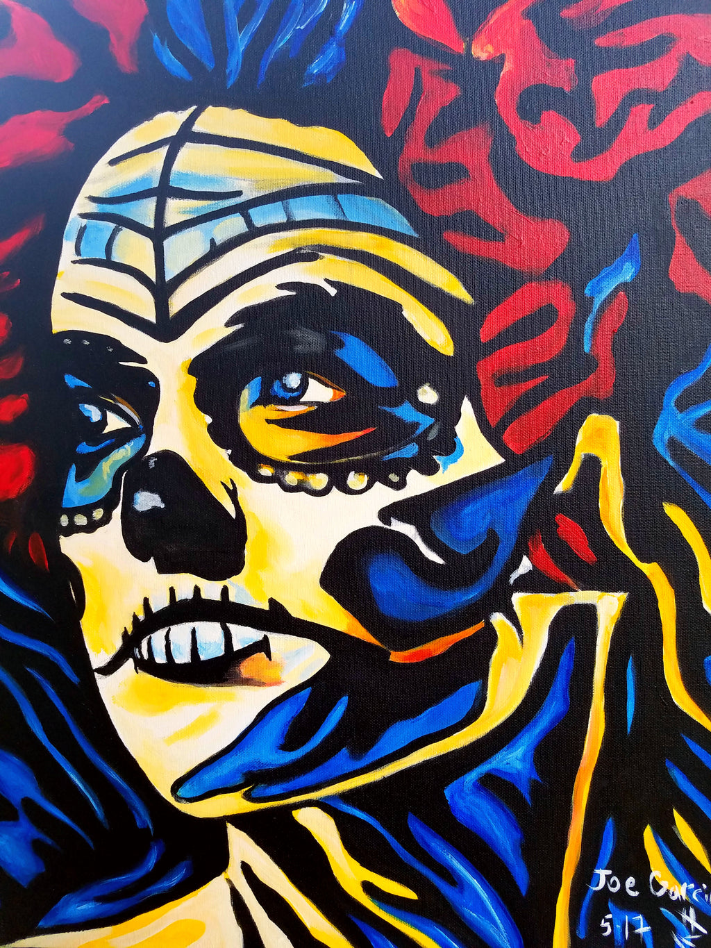 Retro Skull