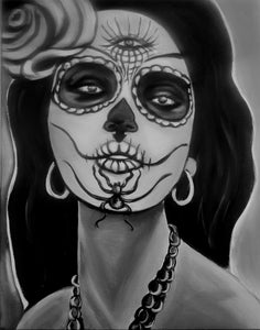 Skull Grayscale 2