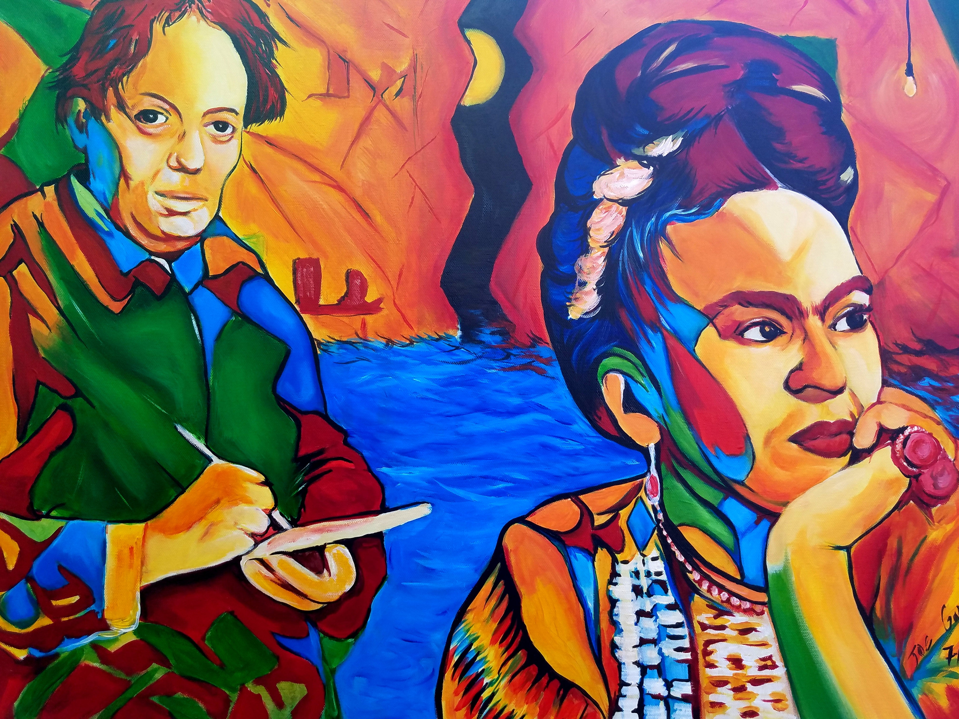 Frida and Diego 1939